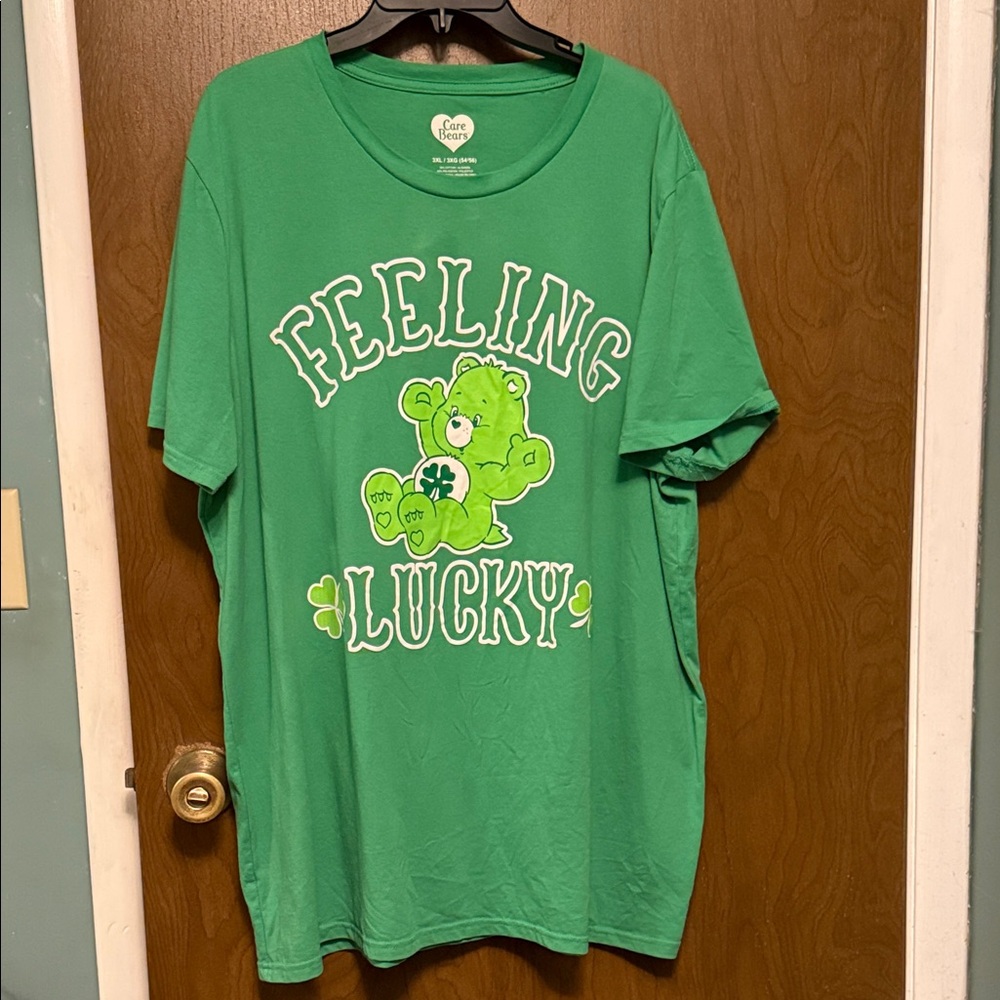 Care Bears Green Graphic Tee Size 3XL